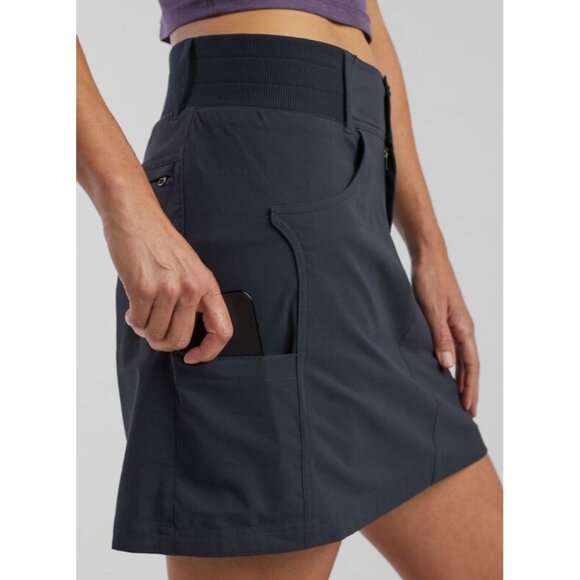 Title Nine Black Clamber Hiking Skort Skirt Women's 6 - Picture 8 of 15